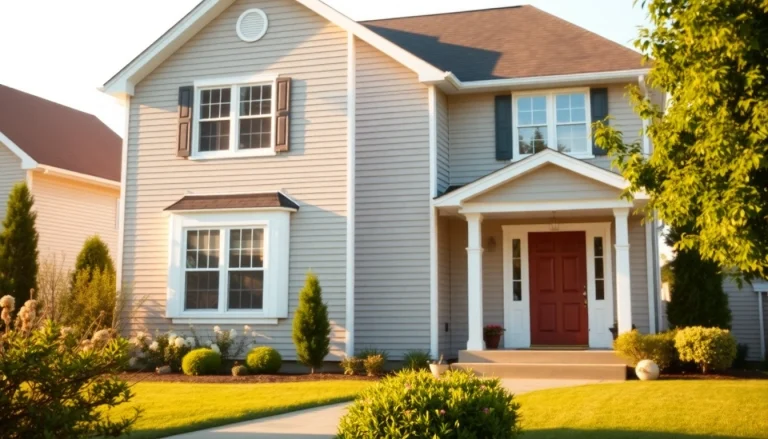 Beautifully renovated exterior of a home featuring vibrant colors and modern design elements.