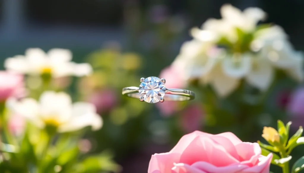 Admire stunning 3 Carat Engagement Rings elegantly showcased with brilliant sparkle and fine craftsmanship.