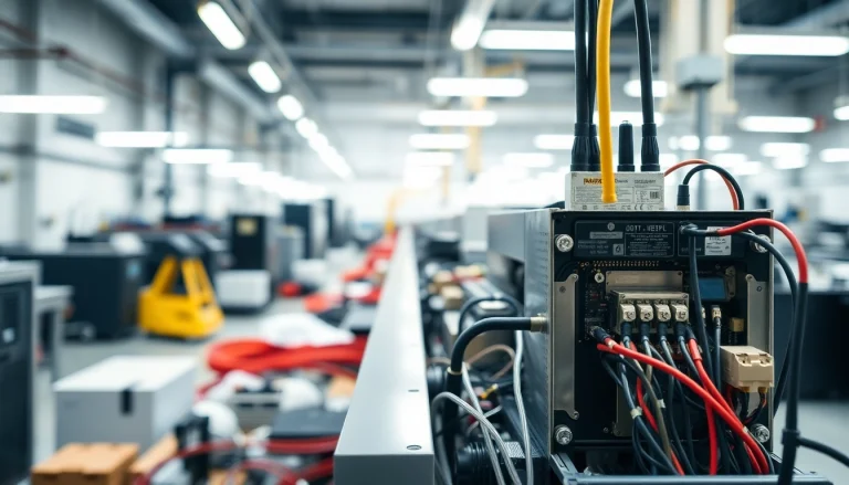 Manufacturing process of a Power Supply Manufacturer showcasing intricate details and technology.