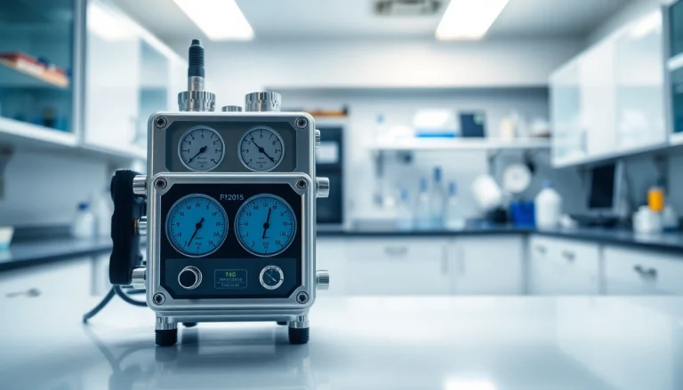 Hydrogen Bromide detector showcasing advanced technology in a professional lab environment.