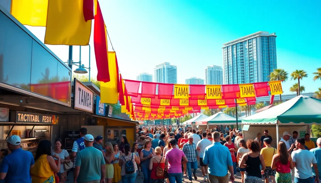 Experience exciting things to do in Tampa this weekend at a vibrant festival featuring food and entertainment.