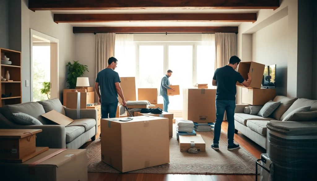 Pack furniture efficiently with Umzugsfirma Erlangen, highlighting expertise and care in moving services.