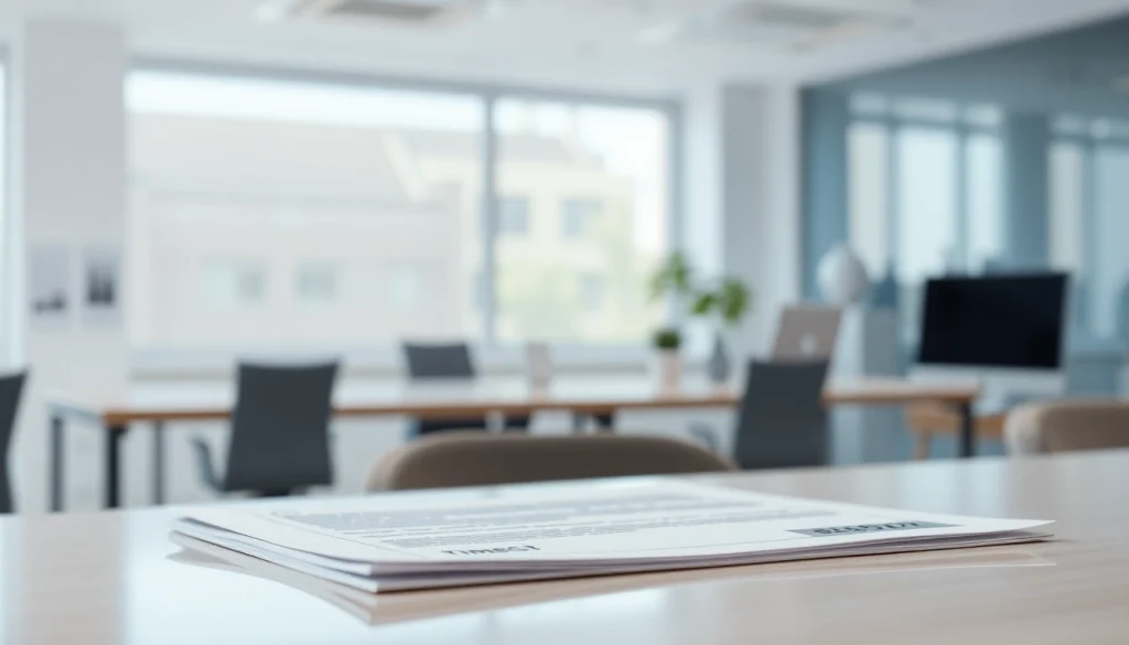 Timestamp document online showcased in a modern office setting, emphasizing digital signature security.
