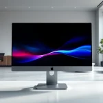 Buy Apple Pro Display XDR monitor showcased in a modern office environment for professionals.