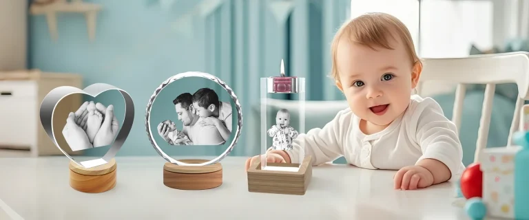 3D Crystal baby gifts