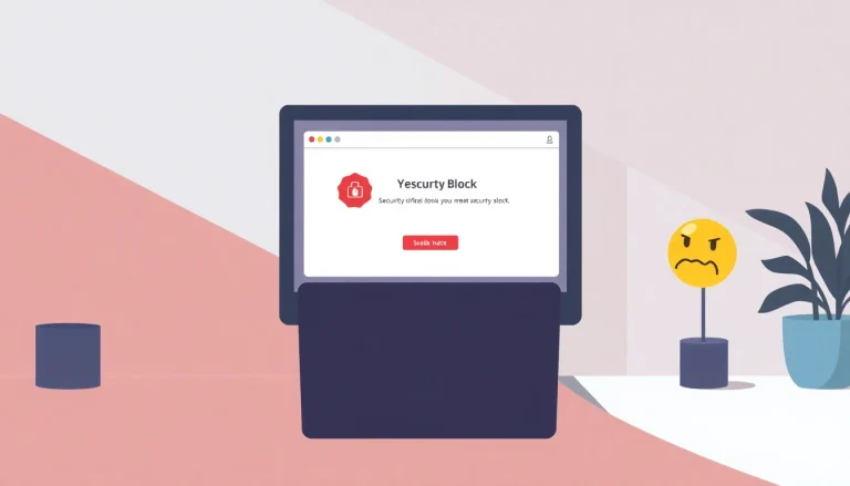 Inatogel users encounter a security block message, highlighting the frustration of access restrictions.