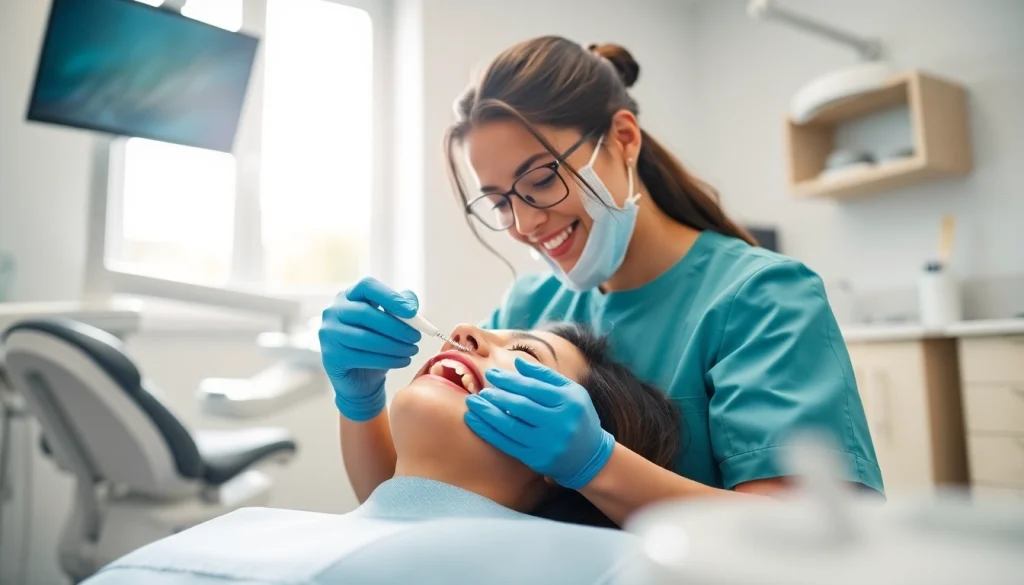 Enhance oral health through professional dental cleanings and expert care during treatment.