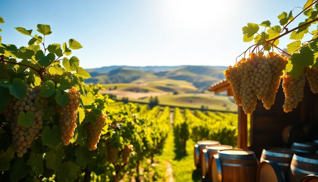 Discover the beautiful wineries in Clarksburg among lush vineyards and vibrant landscapes.